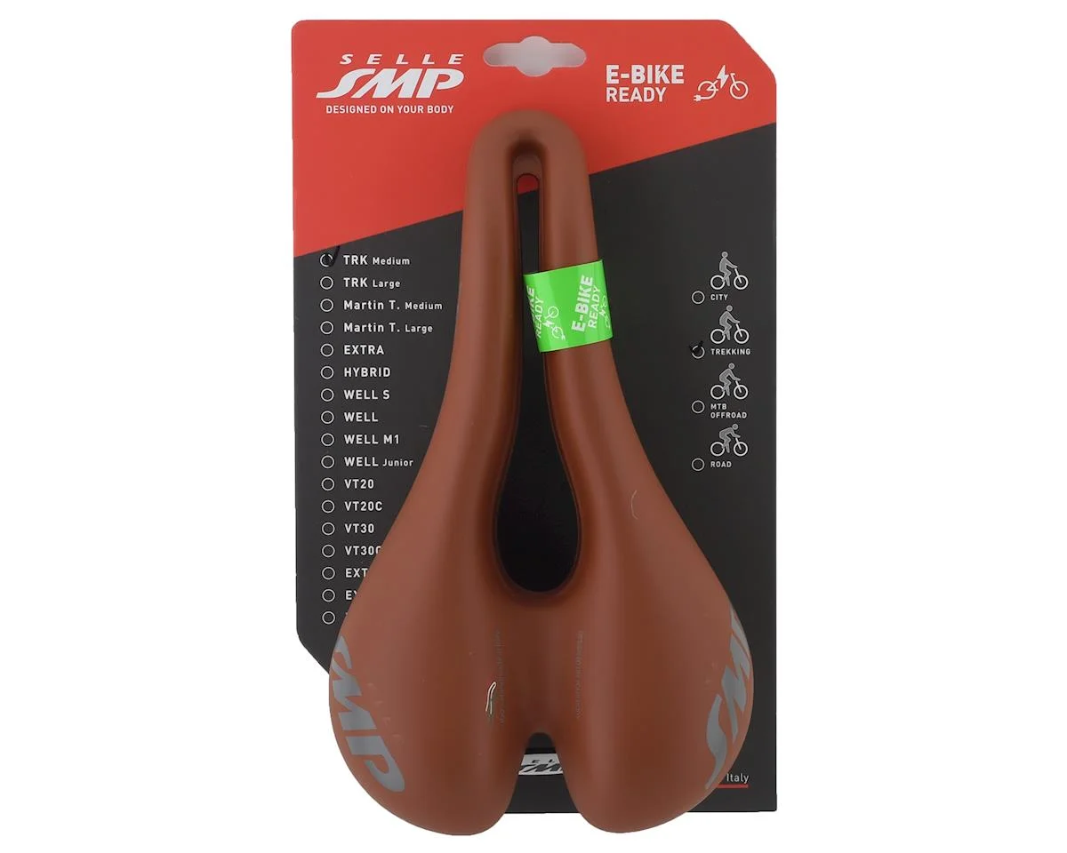 Selle SMP TRK Medium Saddle (Brown) (M) (160mm) - view 5